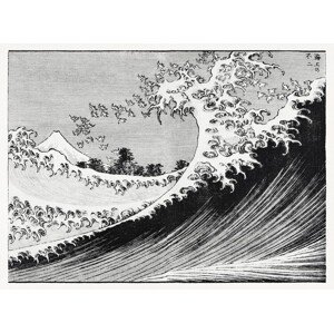 Obrazová reprodukce One Hundred Views of Mount Fuji (1835), Katsushika Hokusai, 40 × 30 cm