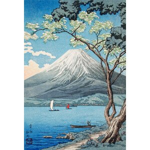Obrazová reprodukce Mount Fuji from Lake Yamanaka, Hiroaki Takahashi, 26.7 × 40 cm