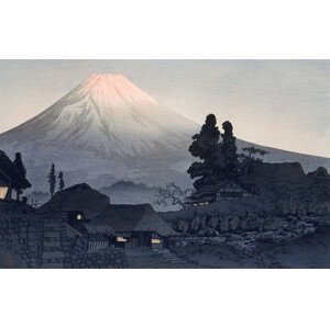 Obrazová reprodukce Mount Fuji From Mizukubo (1932), Hiroaki Takahashi, 40 × 26.7 cm