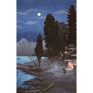 Obrazová reprodukce Lake Chūzenji (ca.1929), Hiroaki Takahashi, 26.7 × 40 cm