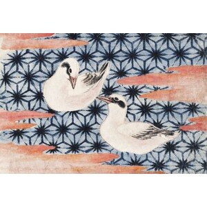 Obrazová reprodukce Birds, from Album of Sketches (1814), Katsushika Hokusai, 40 × 26.7 cm