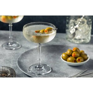 Fotografie Boozy Refreshing Dry Gin Martini, bhofack2, 40 × 26.7 cm