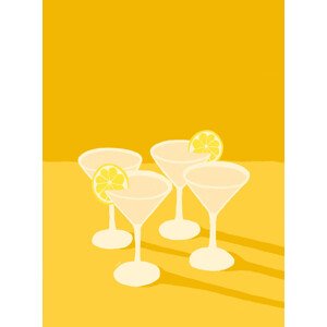Ilustrace DRINKZ, Wilma Wenaker, 30 × 40 cm