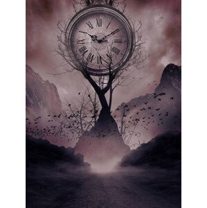 Ilustrace Tree of Time, mppriv, 30 × 40 cm