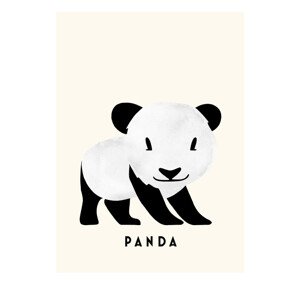 Ilustrace Panda, Erik Wintzell, 30 × 40 cm