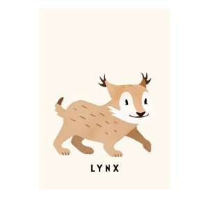 Ilustrace Lynx, Erik Wintzell, 30 × 40 cm
