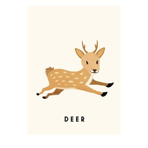 Ilustrace Deer, Erik Wintzell, 30 × 40 cm