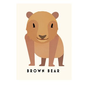 Ilustrace Bear, Erik Wintzell, 30 × 40 cm