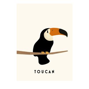 Ilustrace Tucan, Erik Wintzell, 30 × 40 cm