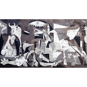 Obrazová reprodukce Guernica (1937), Pablo Picasso, 40 × 22.2 cm