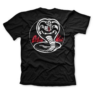 Tričko Cobra Kai - White Patches, XXL