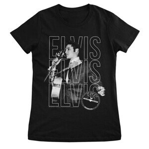Tričko Elvis Presley - Elvis, Elvis, Elvis, L