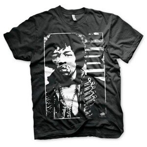 Tričko Jimi Hendrix - Distressed, L