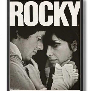 Plakát, Obraz - Rocky & Adrian - Vintage, 50 × 40 cm