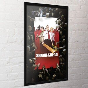 Plakát, Obraz - Shaun Of The Dead - Key Art, 61 × 91.5 cm