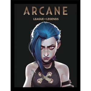 Obraz na zeď - Arcane - Jinx, 34.3 x 44.5 cm