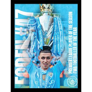 Obraz na zeď - Manchester City - Foden 2024, 34.3 x 44.5 cm