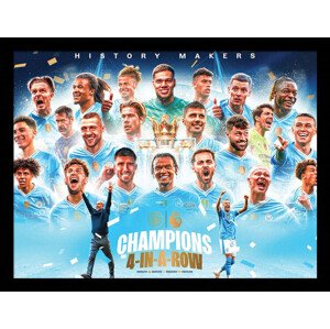Obraz na zeď - Manchester City - History Makers, 34.3 x 44.5 cm