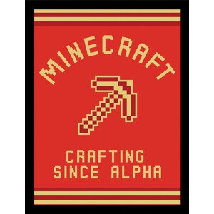 Obraz na zeď - Minecraft - Crating Since Alpha, 34.3 x 44.5 cm