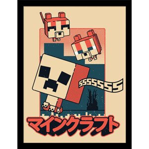 Obraz na zeď - Minecraft - Chibi Comic, 34.3 x 44.5 cm