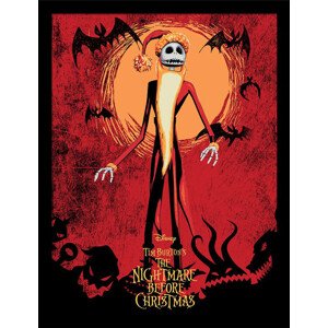 Obraz na zeď - Nightmare Before Christmas - Jack Skellington, 34.3 x 44.5 cm