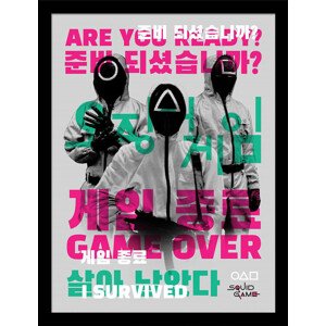 Obraz na zeď - Squid Game 2 - I Survived, 34.3 x 44.5 cm