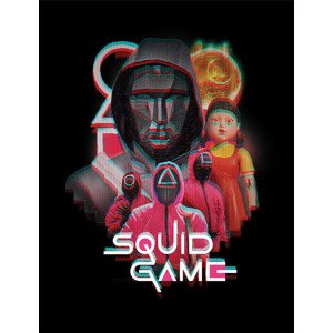 Obraz na zeď - Squid Game 2 - Namon, 34.3 x 44.5 cm