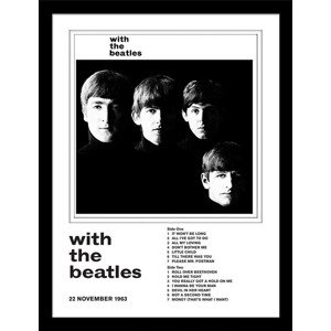 Obraz na zeď - The Beatles - With the Beatles, 34.3 x 44.5 cm