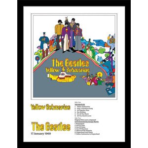 Obraz na zeď - The Beatles - Yellow Submarine, 34.3 x 44.5 cm