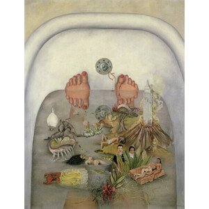 Obrazová reprodukce What the water gave me, 1938, Frida Kahlo, 30 × 40 cm