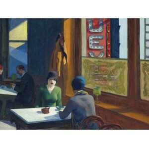 Obrazová reprodukce Chop Suey, Edward Hopper, 40 × 30 cm