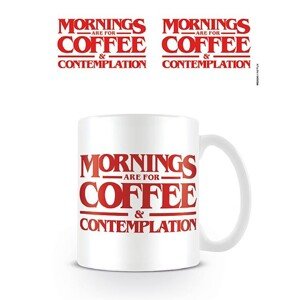 Hrnek Stranger Things - Coffee and Contemplation, 0,315 l
