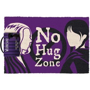 Rohožka Wednesday - No Hug Zone, 60 x 40 cm