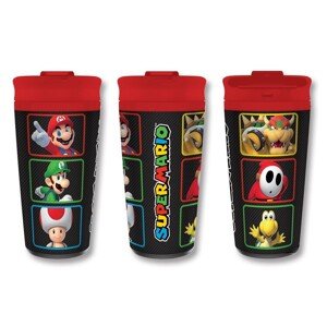 Cestovní hrnek Super Mario - Colour Blocks, 0,45 l