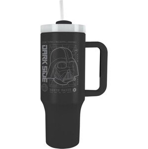 Cestovní hrnek Star Wars - Vader Grid, 1,182 l