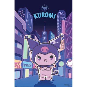 Plakát, Obraz - Hello Kitty - Kuromi Ambition, 61 × 91.5 cm