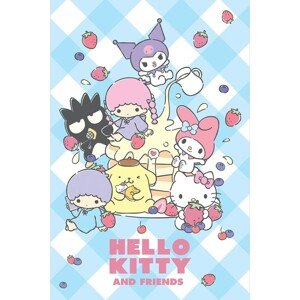 Plakát, Obraz - Hello Kitty - Sweets, 61 × 91.5 cm