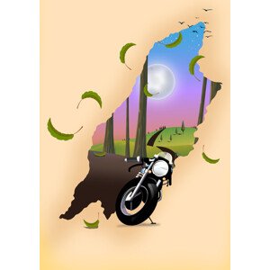 Ilustrace Isle of Man, Nicholas, 30 × 40 cm