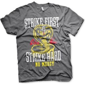Tričko Cobra Kai - Strike First - Strike Hard - No Mercy, XXL