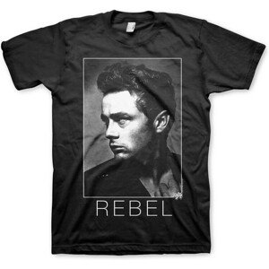Tričko James Dean - BW Rebel, XL