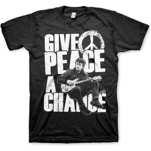 Tričko John Lennon - Give Peace A Chance, L