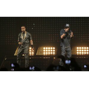 Fotografie Jay Z and Kanye West in Antwerp, Photonews, 40 × 24.7 cm