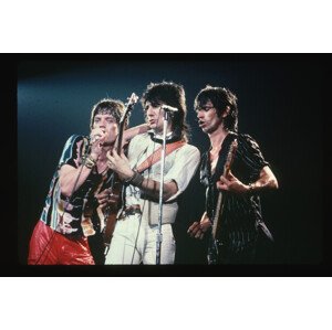 Fotografie The Rolling Stones Performing, Lynn Goldsmith, 40 × 26.7 cm