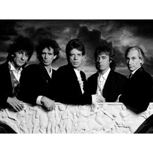 Fotografie The Rolling Stones, John Stoddart/Popperfoto, 40 × 30 cm