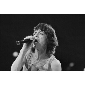 Fotografie Mick Jagger Singing, Bettmann, 40 × 26.7 cm