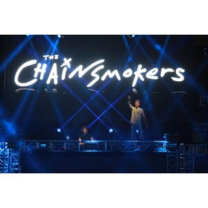 Fotografie The Chainsmokers Live Performance Delhi -, Hindustan Times, 40 × 26.7 cm