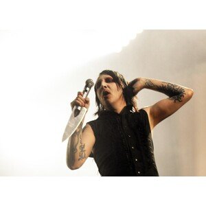 Fotografie Marilyn Manson Music festival Eurockeennes, Eric CATARINA, 40 × 30 cm