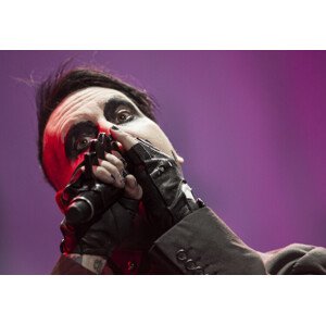 Fotografie Marilyn Manson, Santiago Bluguermann, 40 × 26.7 cm