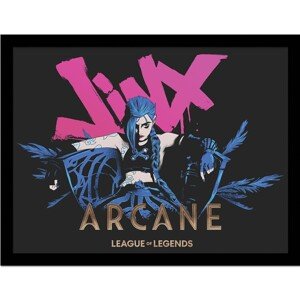Obraz na zeď - Arcane - Jinx, 34.3 x 44.5 cm