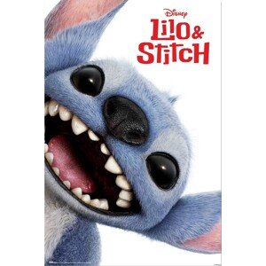 Plakát, Obraz - Lilo & Stitch - Stitch Face, 61 × 91.5 cm